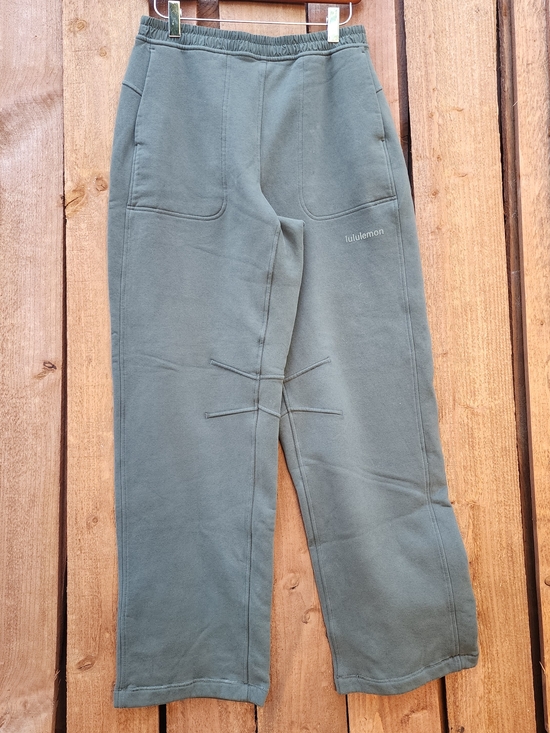 lululemon athletica Other - lululemon lab Barrel Leg Fleece Track Pants Rover Sage Green [S]